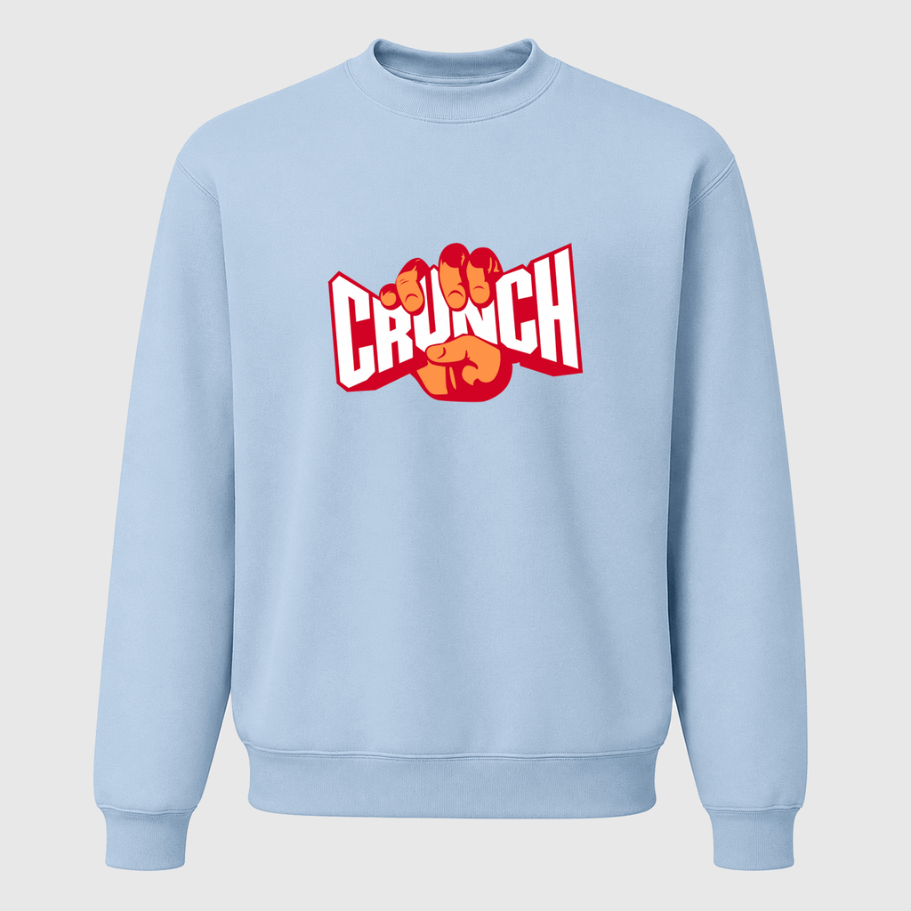 Men's Crunch Fitness Crewneck Sweatshirt - Sky Blue