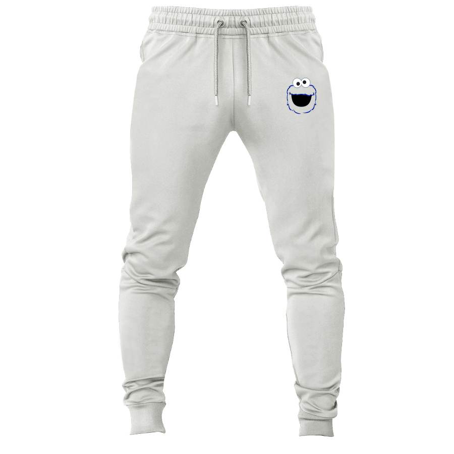 Cookie Monster joggers sweatpants - White
