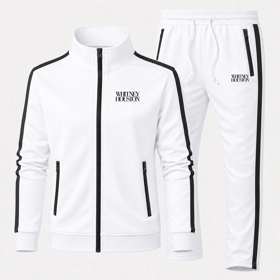 Whitney Houston tracksuit in White