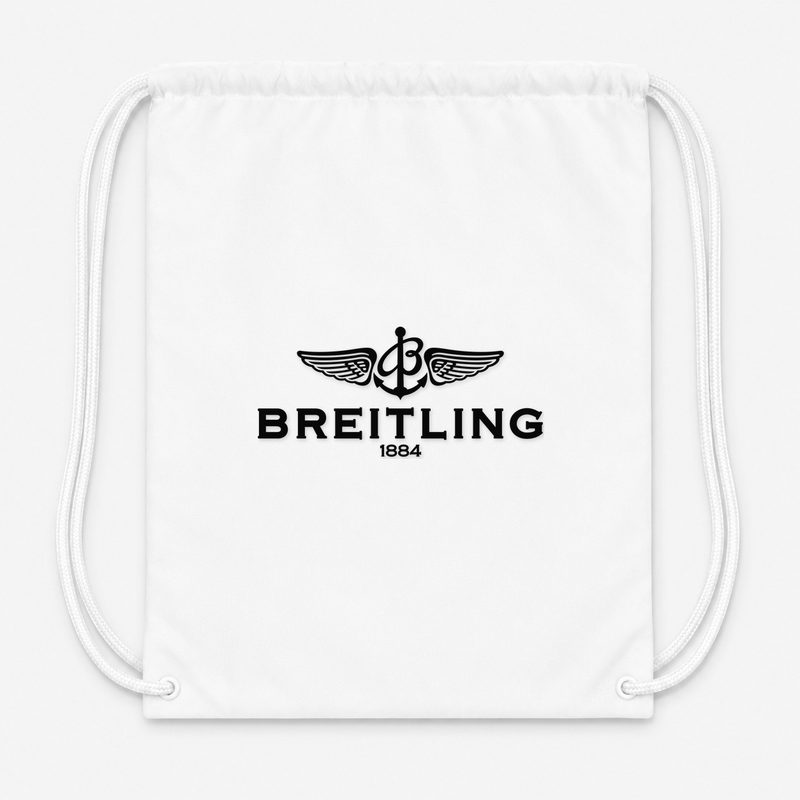 Breitling Drawstring Bag - White