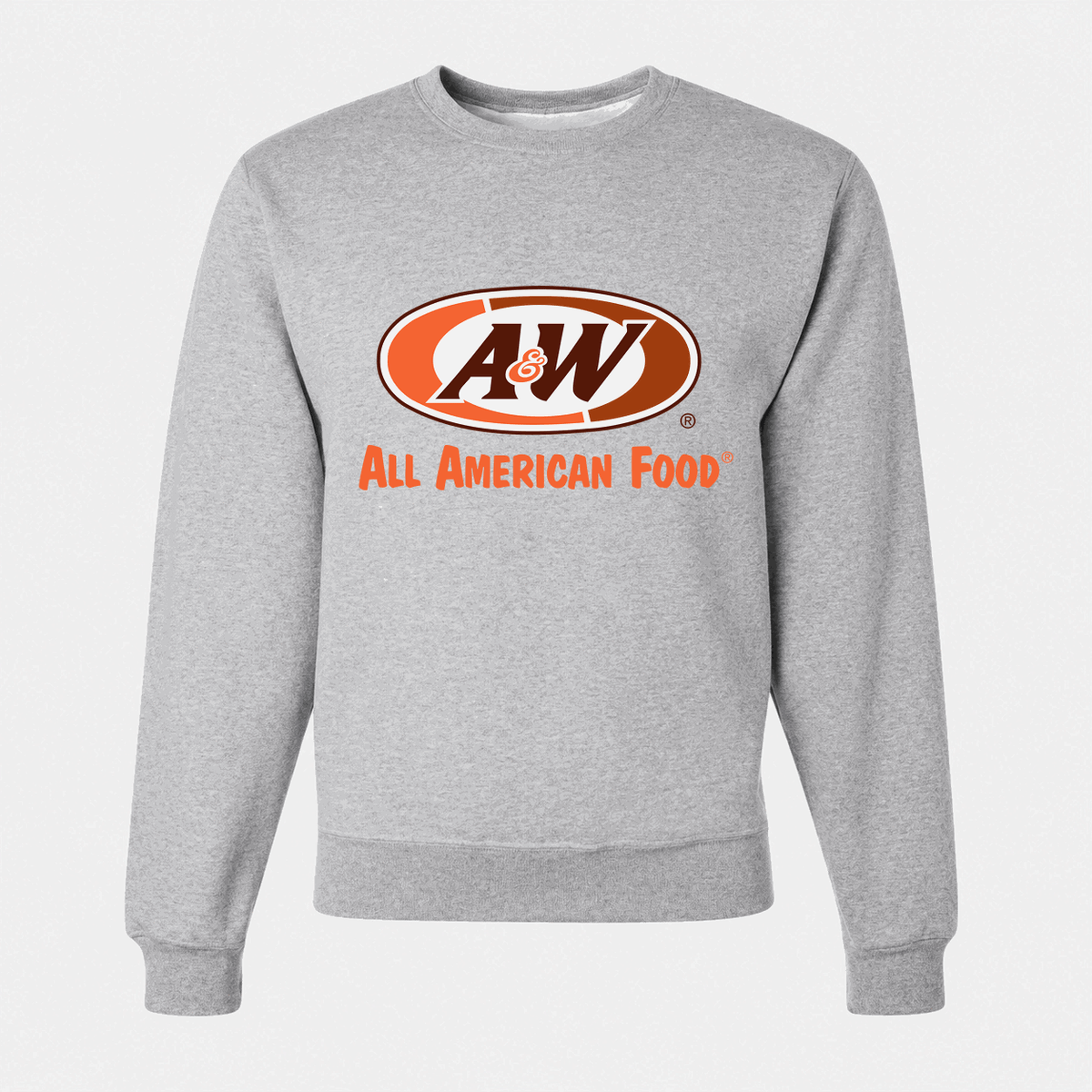 Men's A&W Crewneck Sweatshirt - Gray