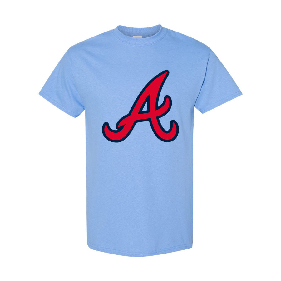 Men's Atlanta Braves Cotton T-Shirt - Sky Blue