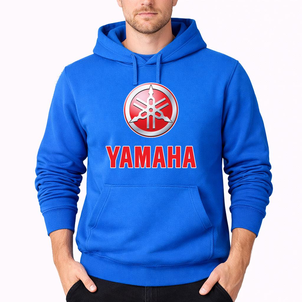 Men's Yamaha Pullover Hoodie - Azure