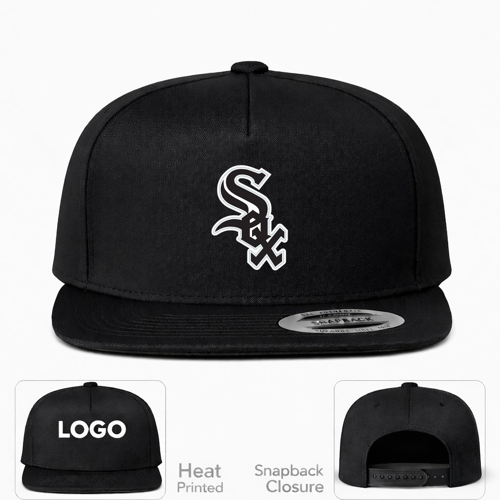 MLB Chicago White Sox Snapback Hat - Black