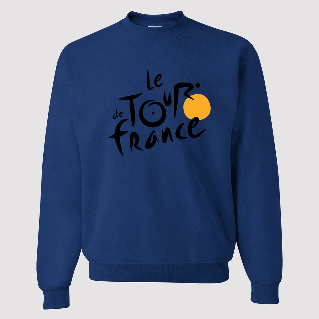 Men's Tour de France Logo Crewneck Sweatshirt - Blue