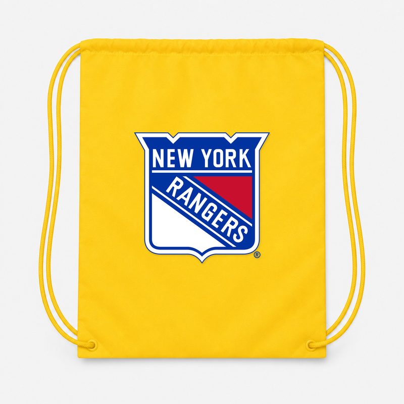 New York Rangers Drawstring Bag - Yellow