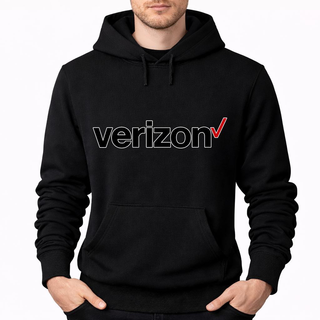 Men's Verizon Pullover Hoodie - Black