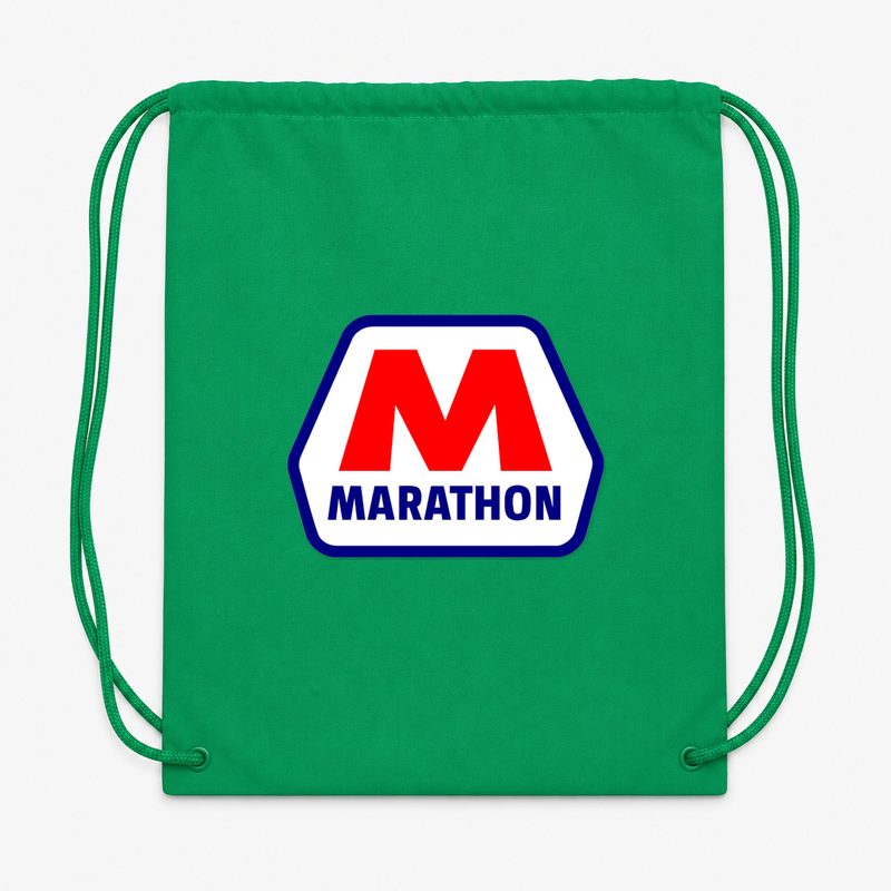 Marathon Drawstring Bag - Green