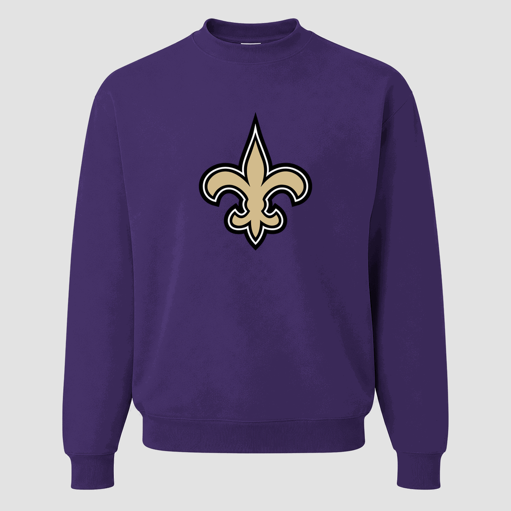 Men's New Orleans Saints Crewneck Sweatshirt - Purple
