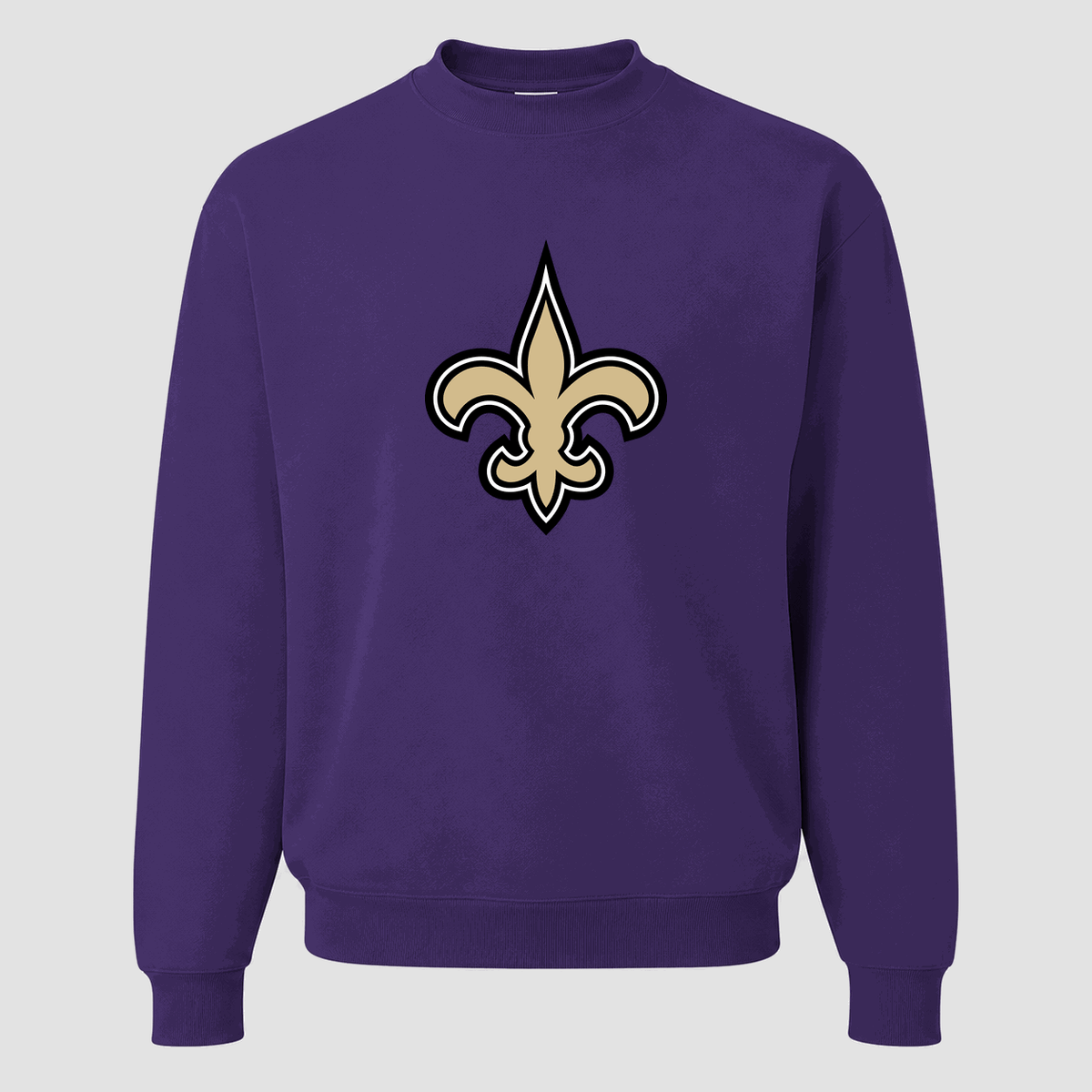 Men's New Orleans Saints Crewneck Sweatshirt - Purple