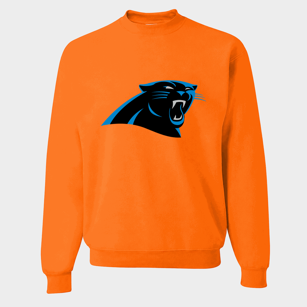 Men's Carolina Panthers Crewneck Sweatshirt - Orange