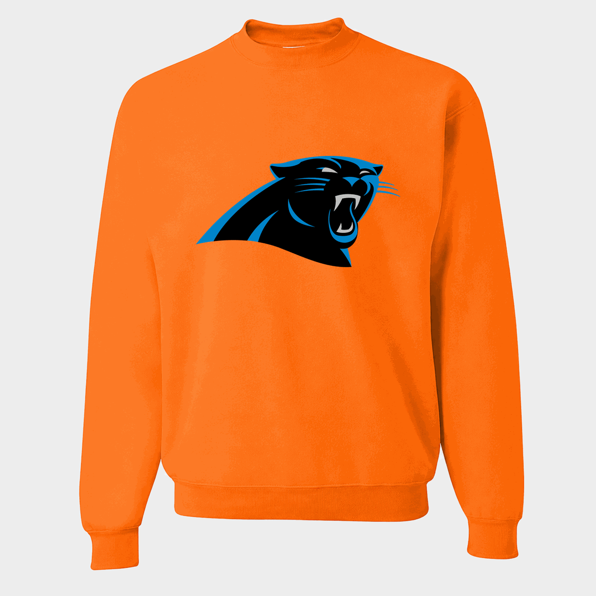 Men's Carolina Panthers Crewneck Sweatshirt - Orange