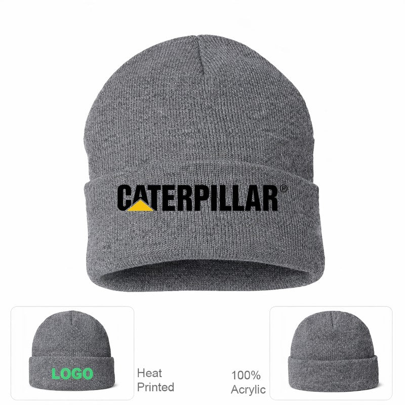 Caterpillar Black Snapback Hat