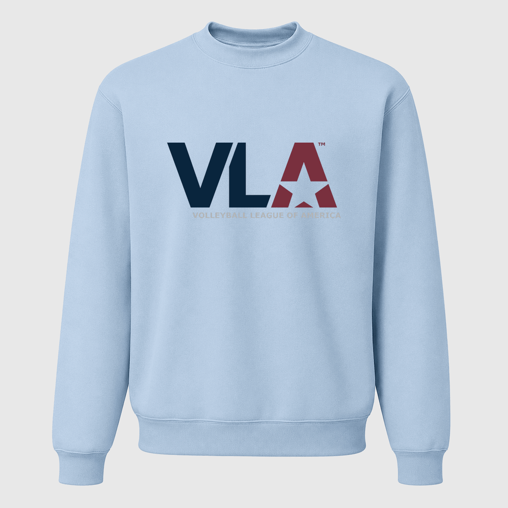 Men's American Volleyball League Crewneck Sweatshirt - Sky Blue