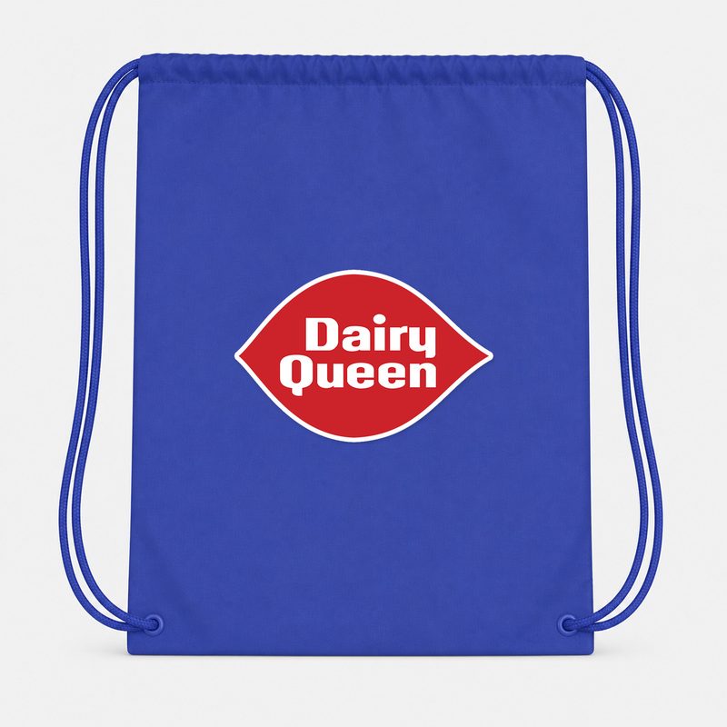 Dairy Queen Drawstring Bag - Blue