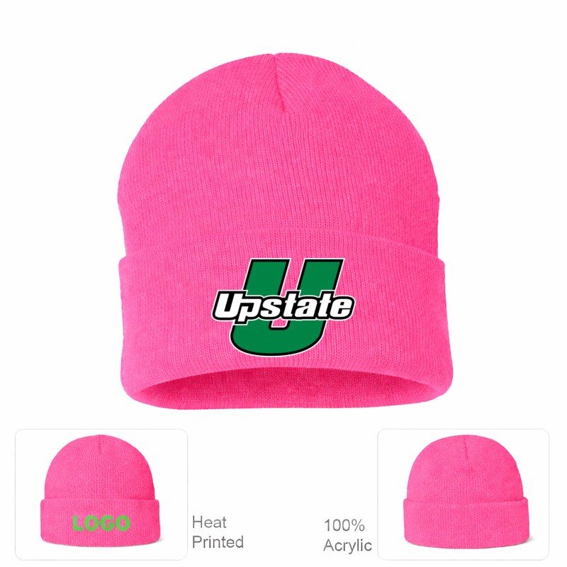 USC Upstate Spartans Pink Beanie Hat