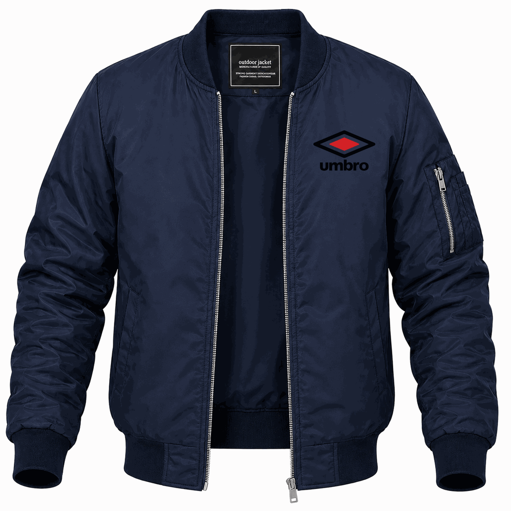 Men's Umbro Lightweight Bomber Jacket - Navy