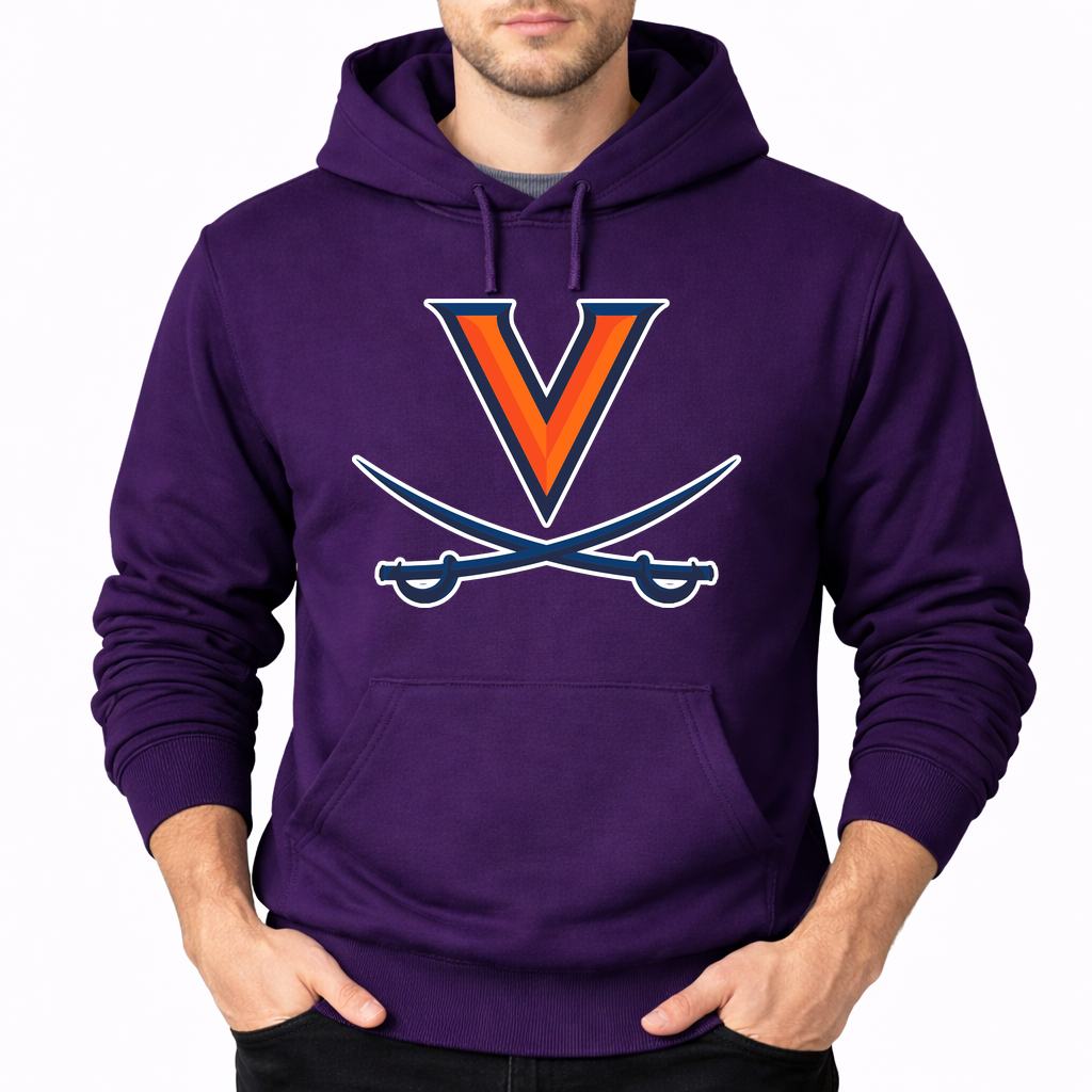 Men's Virginia Cavaliers Pullover Hoodie - Purple