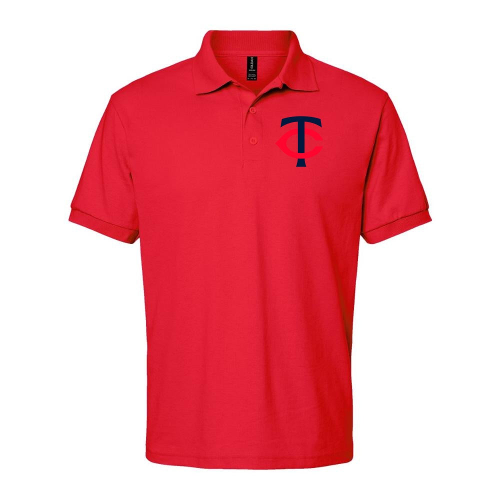 Men's Minnesota Twins Dry Blend Polo - Red