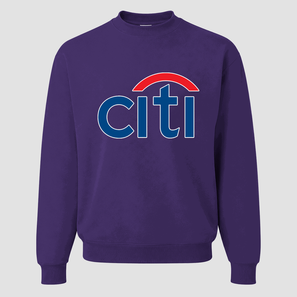 Men's Citi Crewneck Sweatshirt - Purple