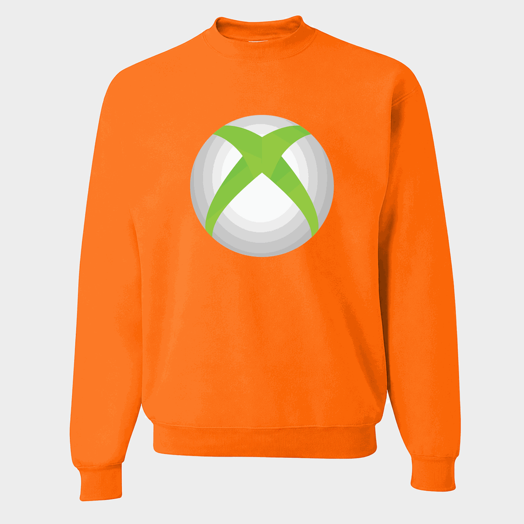 Men's Xbox Gaming Crewneck Sweatshirt - Orange
