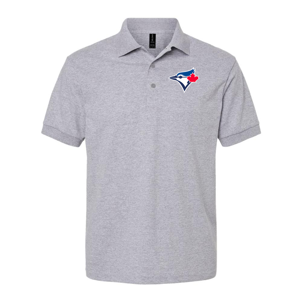 Men's Toronto Blue Jays Dry Blend Polo - Gray