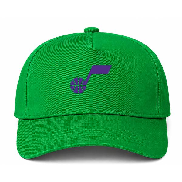 Utah Jazz NBA Logo Green Dad Baseball Cap Hat