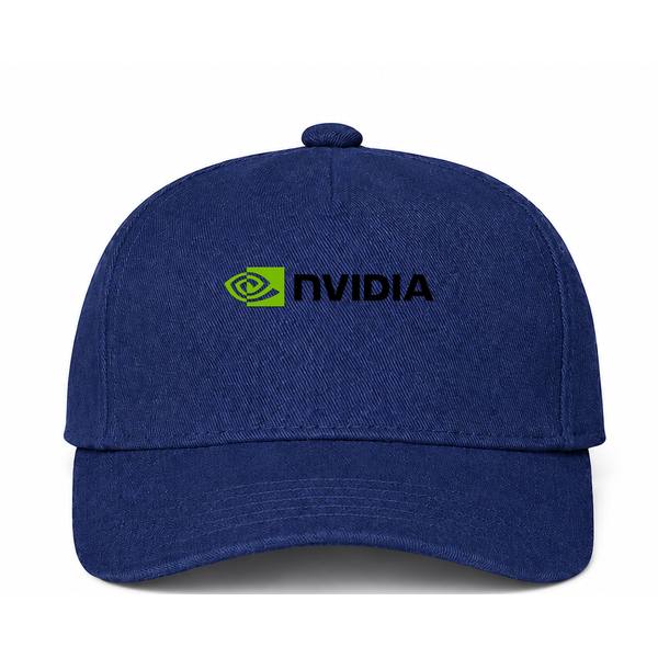 NVIDIA Logo Navy Dad Baseball Cap Hat