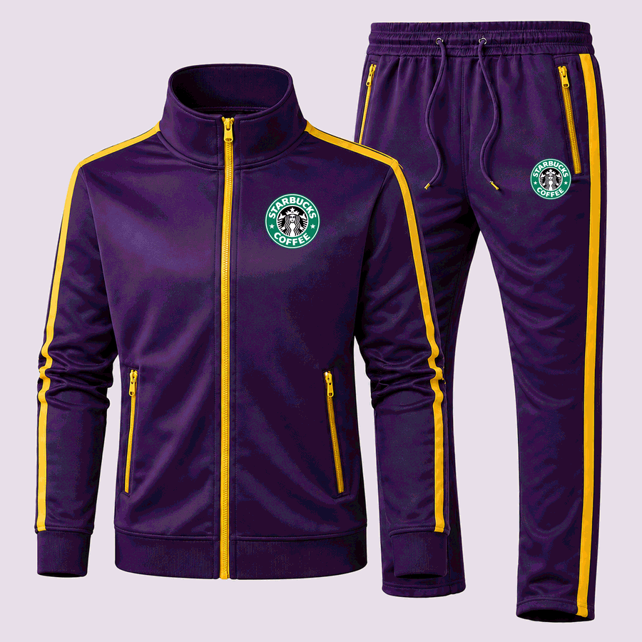 starbucks starbucks icon free tracksuit in Purple