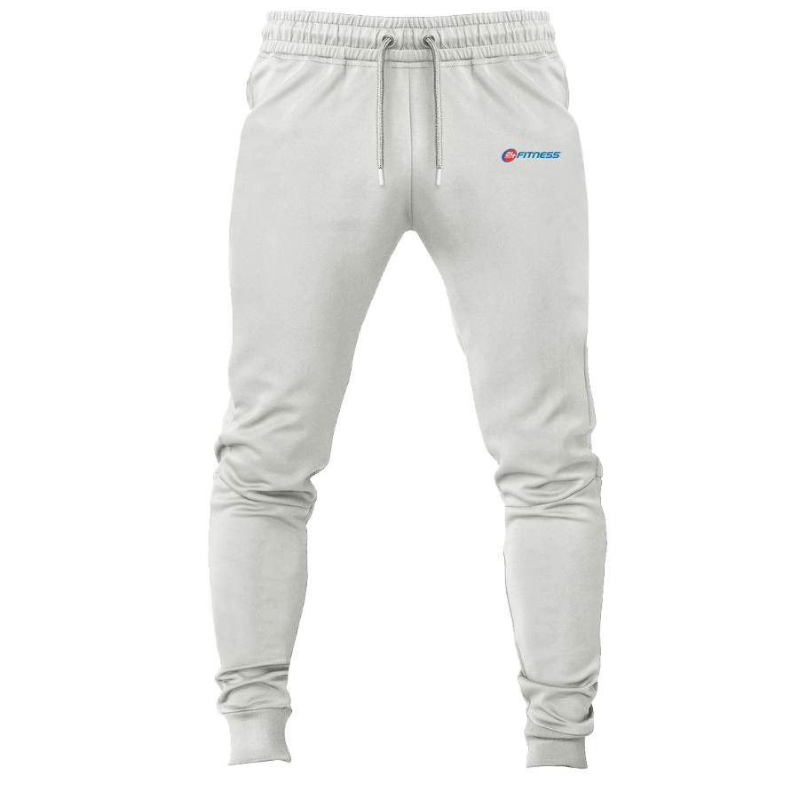 24 Hour Fitness joggers sweatpants - White
