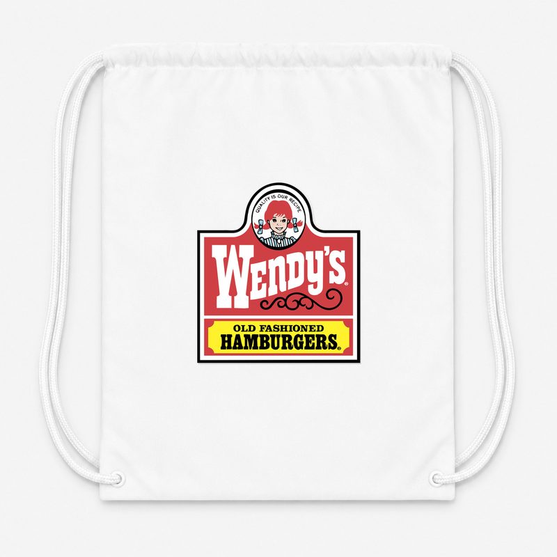 Wendys Drawstring Bag - White