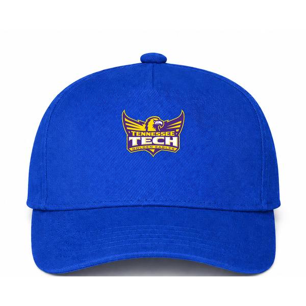 Tennessee Tech Golden Eagles Logo Blue Dad Baseball Cap Hat
