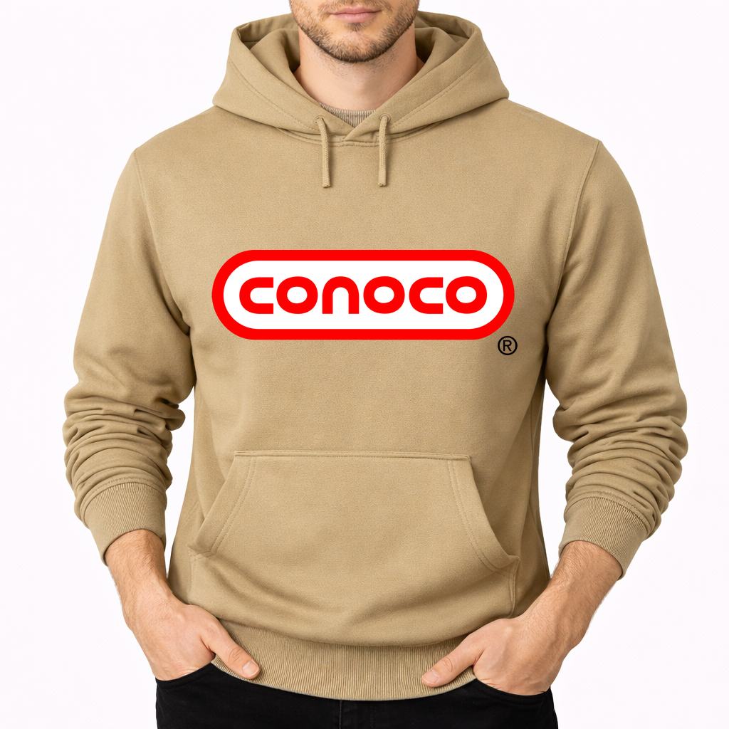 Men's Conoco Pullover Hoodie - Tan