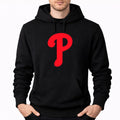 Men's Philadelphia Phillies Pullover Hoodie - Black