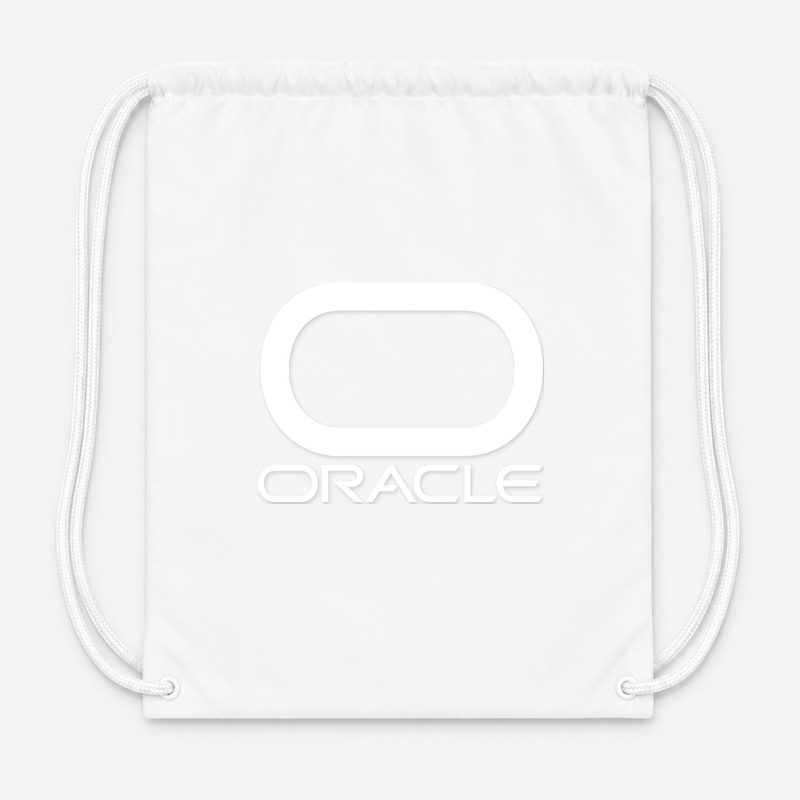 Oracle White Drawstring Bag - White
