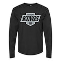 Men's Los Angeles Kings Long sleeves Cotton Blend T-Shirt - Black