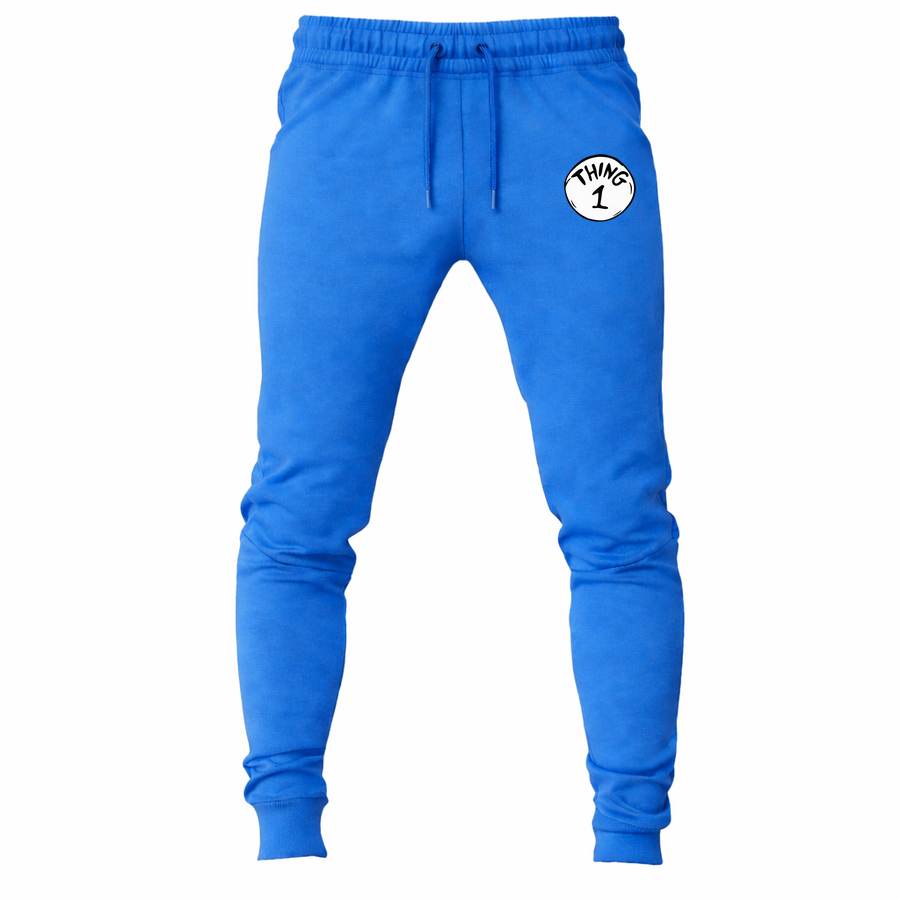 Dr. Seuss Thing 1 joggers sweatpants - Sky Blue