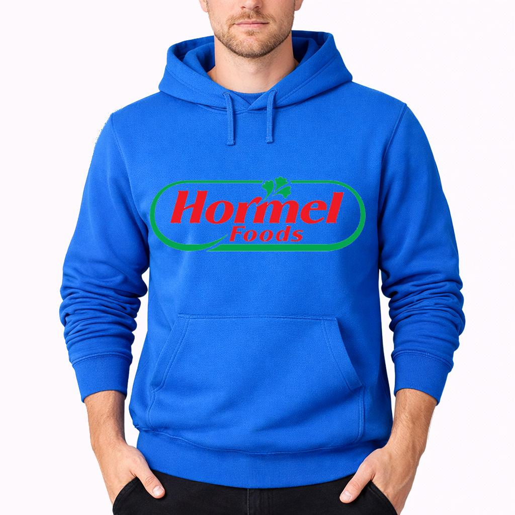 Men's Hormel Food Pullover Hoodie - Azure