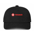 Texaco Logo Version 2 Black Dad Baseball Cap Hat