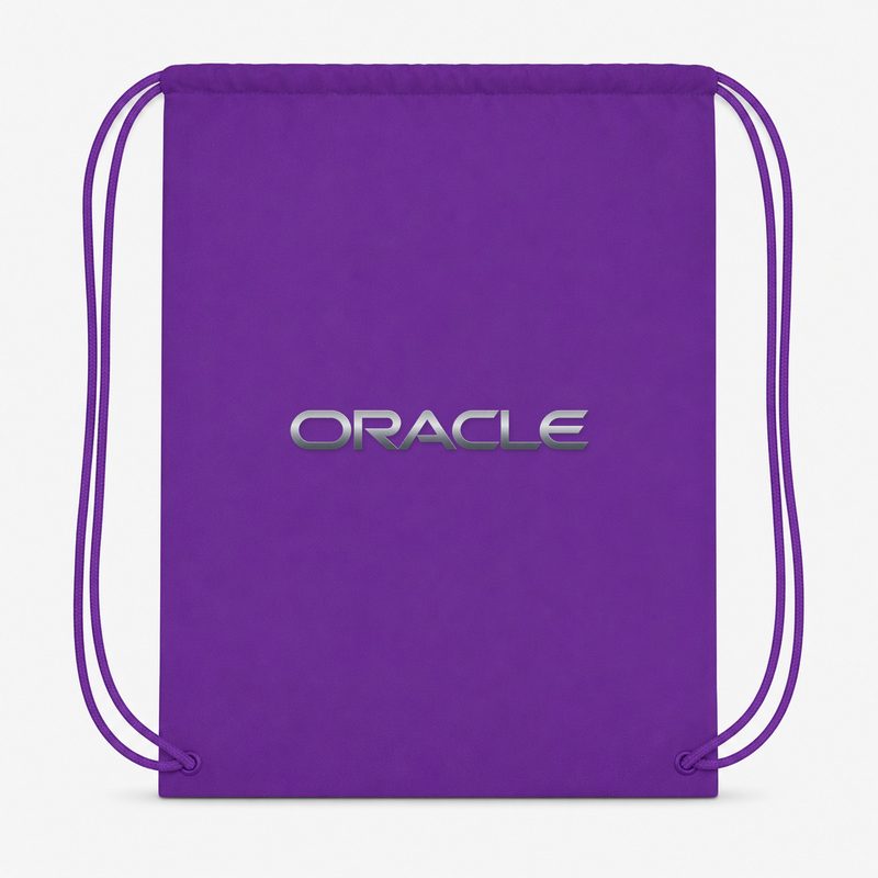 Oracle Formula 1 Drawstring Bag - Purple