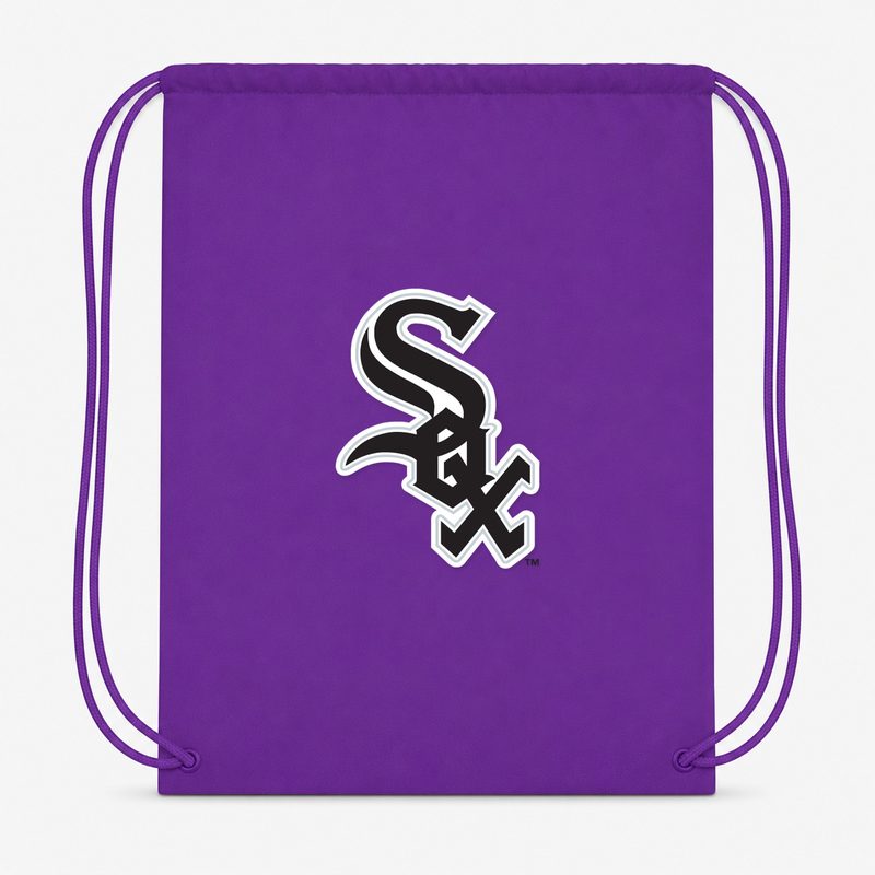 Chicago White Sox Drawstring Bag - Purple