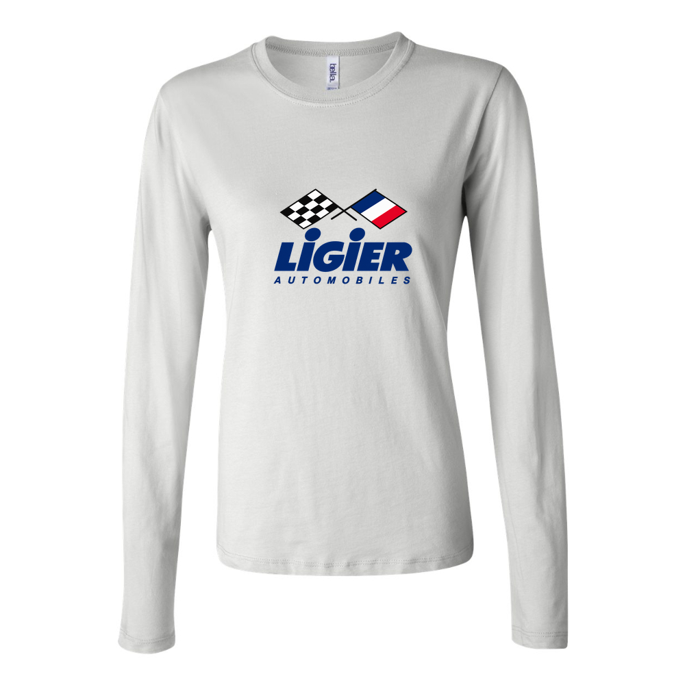 Women's Ligier Automobiles Long Sleeve T-Shirt - White