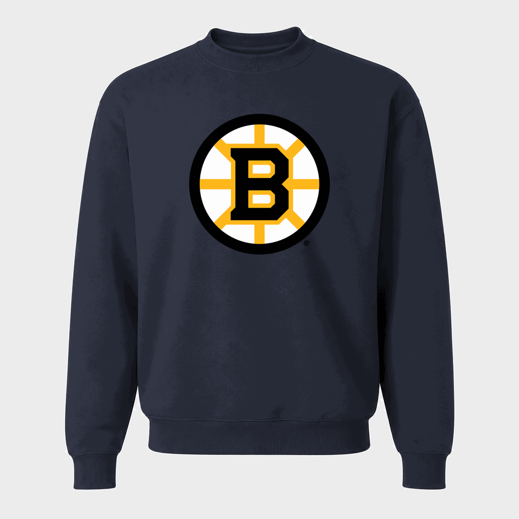 Men's Boston Bruins Crewneck Sweatshirt - Navy