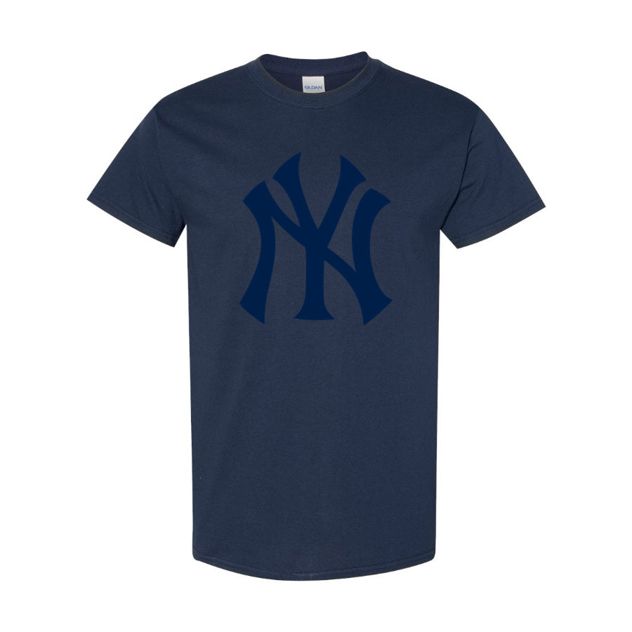 Men's New York Yankees Cotton T-Shirt - Navy
