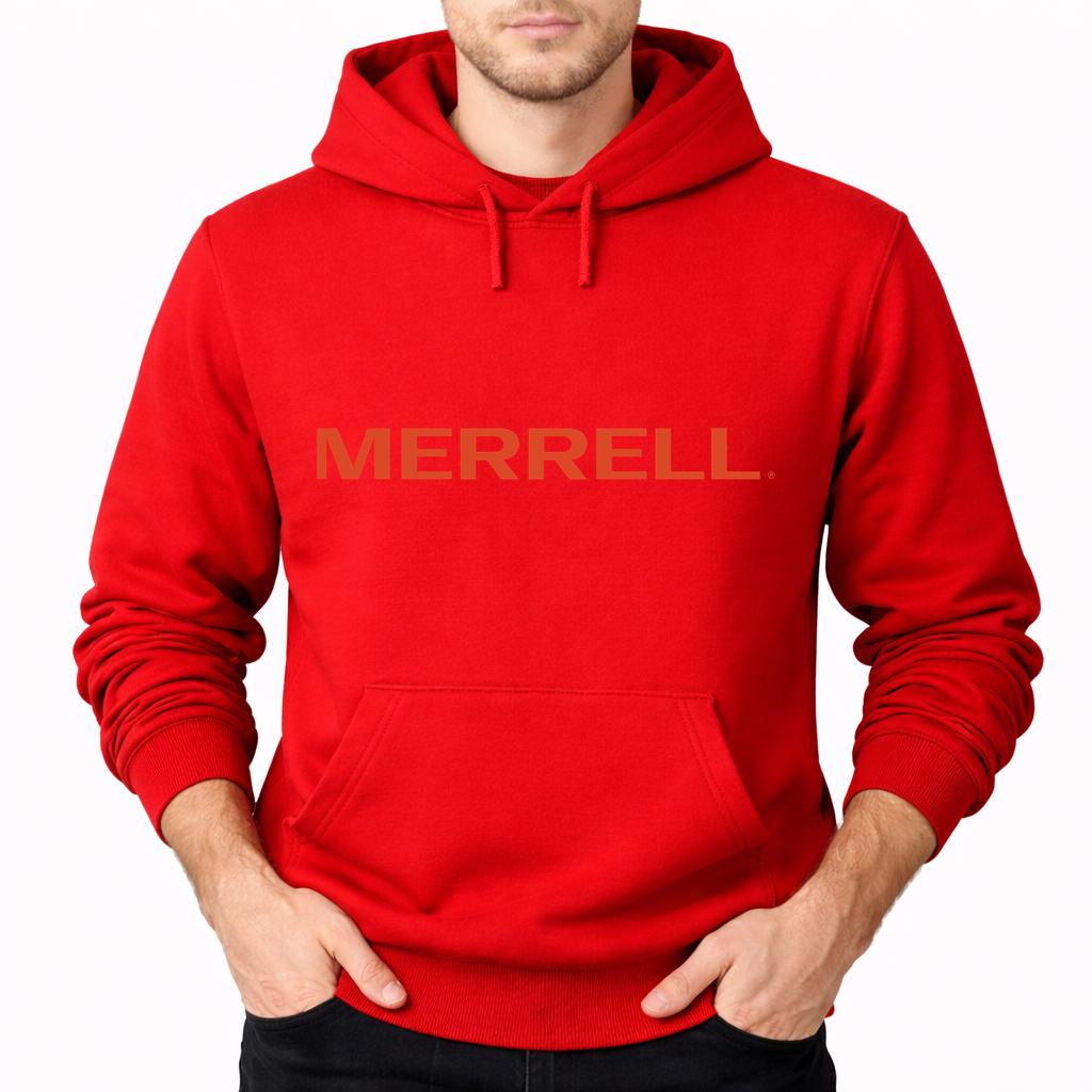 Men's Merrell Pullover Hoodie - Red