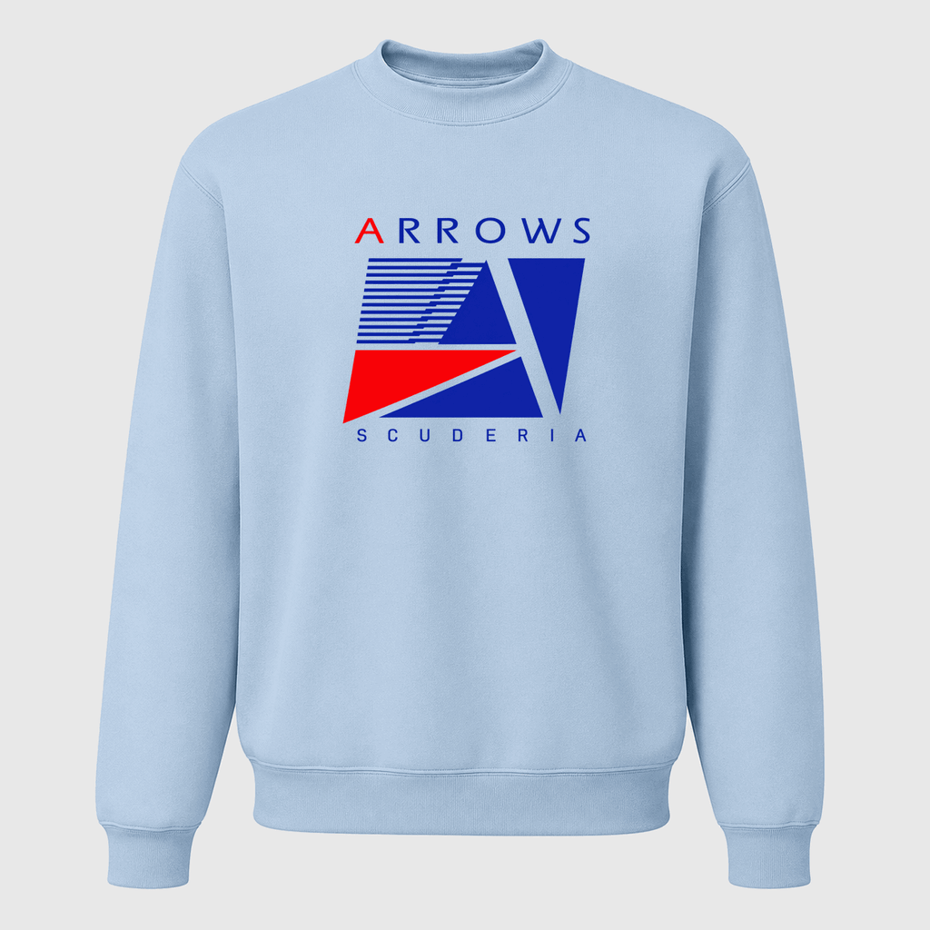 Men's Arrows F1 Team Crewneck Sweatshirt - Sky Blue