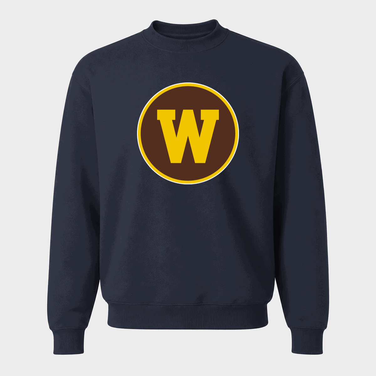 Men's Western Michigan Broncos Crewneck Sweatshirt - Navy