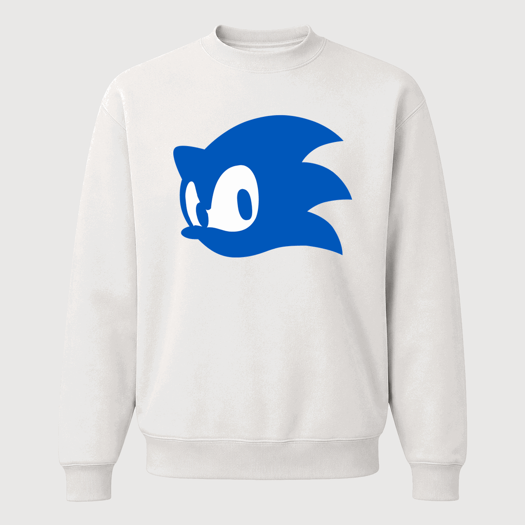 Men's Sonic Crewneck Sweatshirt - White
