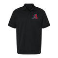 Men's Arizona Diamondbacks Dry Blend Polo - Black