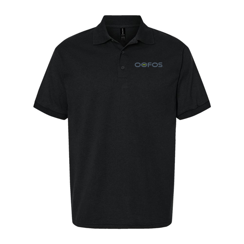 Men's Oofos Dry Blend Polo - Black
